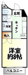 東照宮駅 徒歩13分 5階の物件間取画像